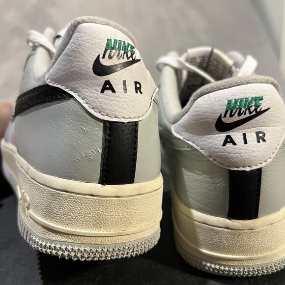 Nike Air Force 1 Low Split Shoes Mens 8.5 Light Silver DZ2522-001 Retro Classic - Picture 6 of 12